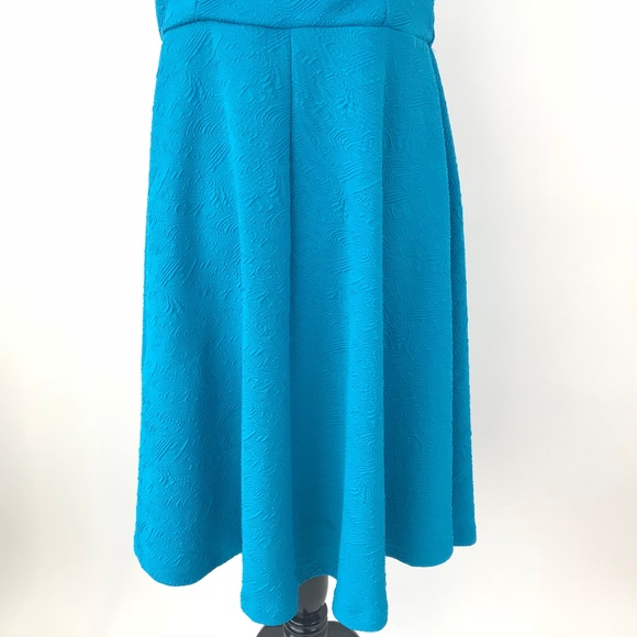 Torrid Bright Blue Dress - Picture 5 of 8